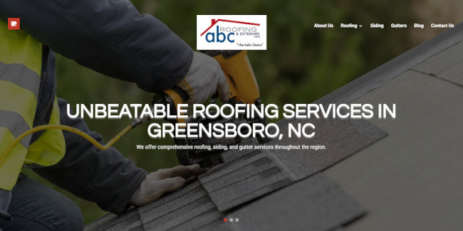 Our New Website is Live! | ABC Roofing and Exteriors